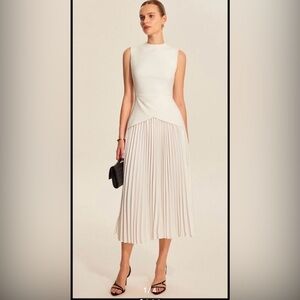 Commense Cream Maxi Dress